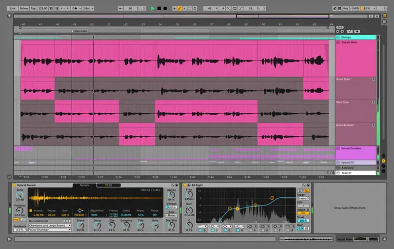 Ableton Live gallery image 1 ableton torrent: main window