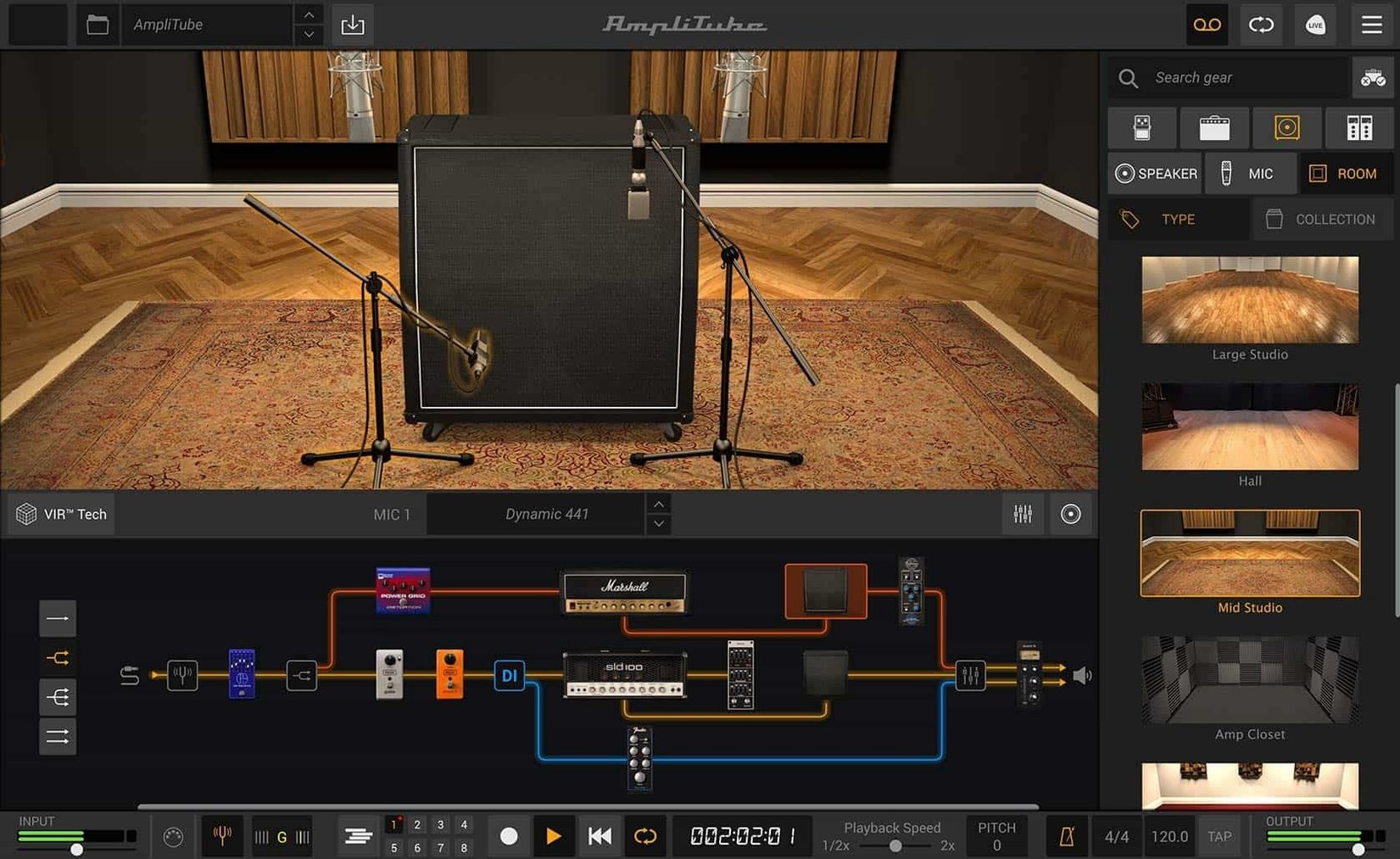 AmpliTube 5.8.2 — view 1 amplitube torrent in macOS