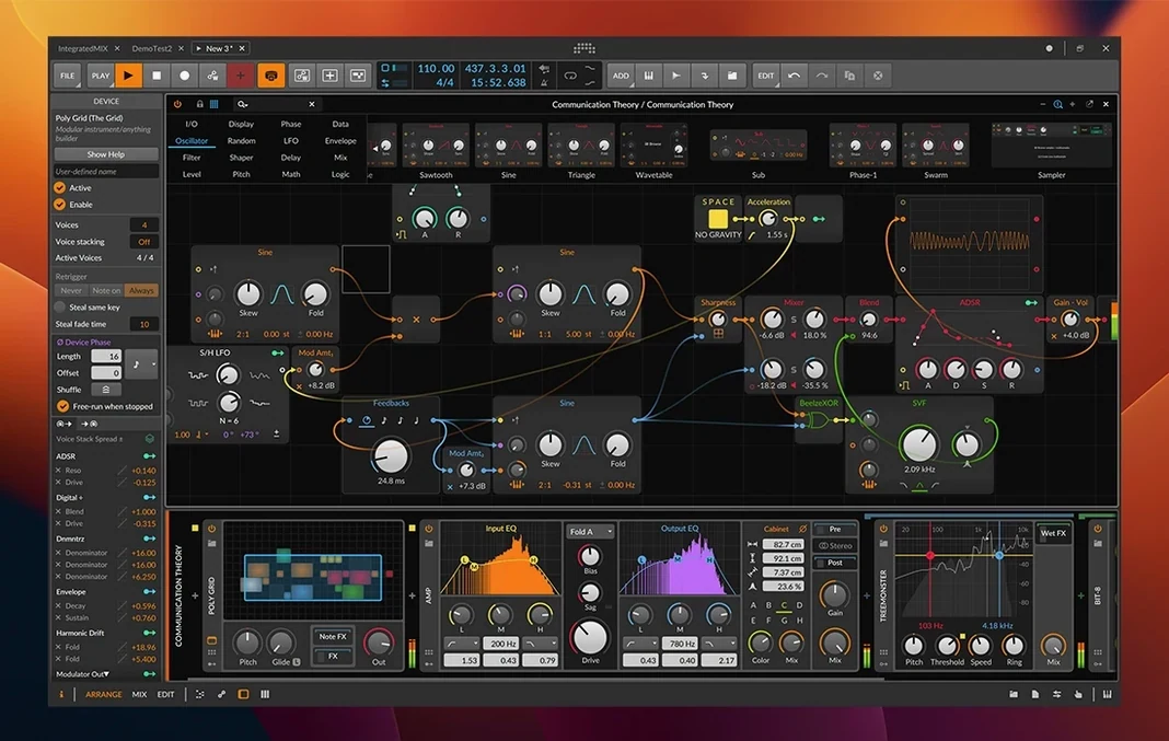 Bitwig Studio 6.1 — view 1 bitwig studio torrent in macOS