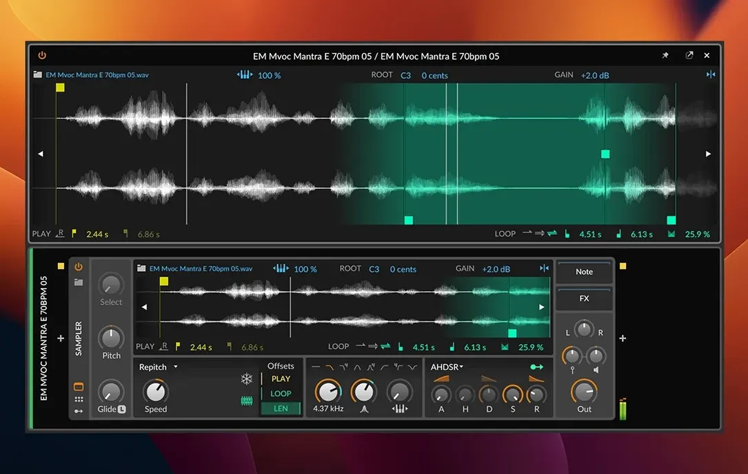 Bitwig Studio 6.1 — view 3 Bitwig Studio interface, view 3