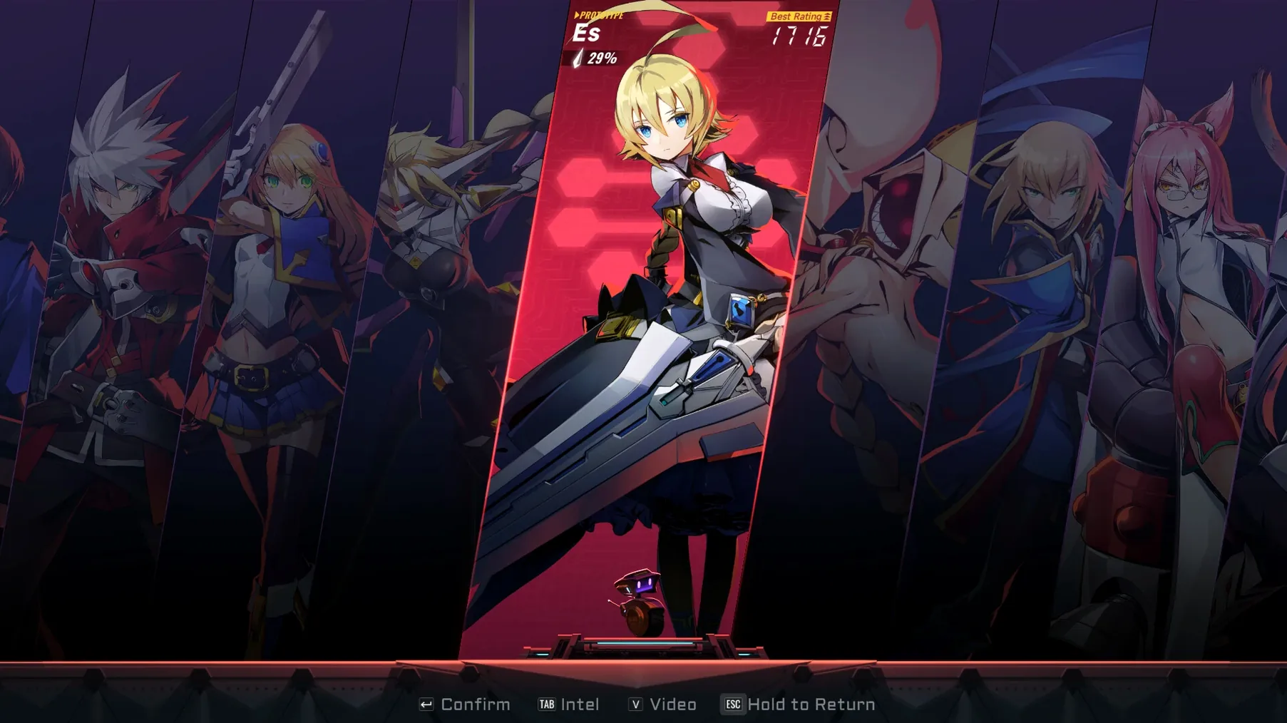 BlazBlue Entropy Effect 1.1.2.147157.0 Native — view 2 BlazBlue Entropy Effect interface, view 2
