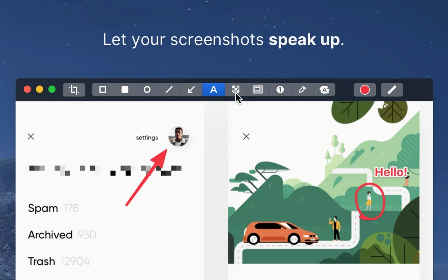 CleanShot X 5.0.1 — view 2 CleanShot X interface, view 2