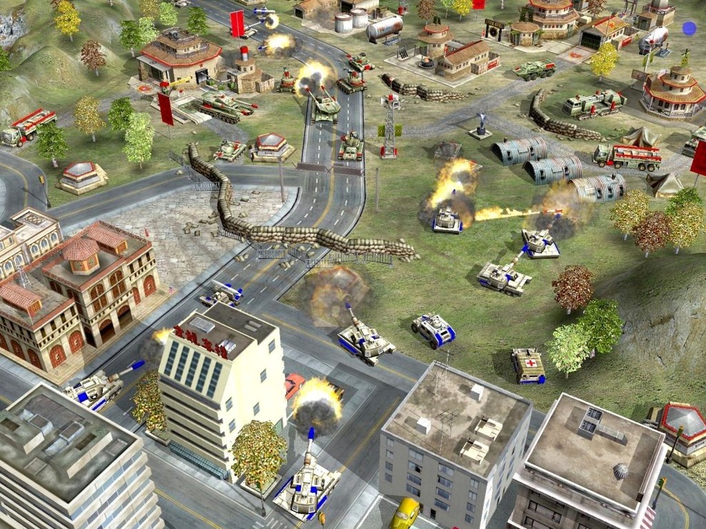 Command & Conquer: Generals 1.04 — view 3 Command & Conquer: Generals interface, view 3