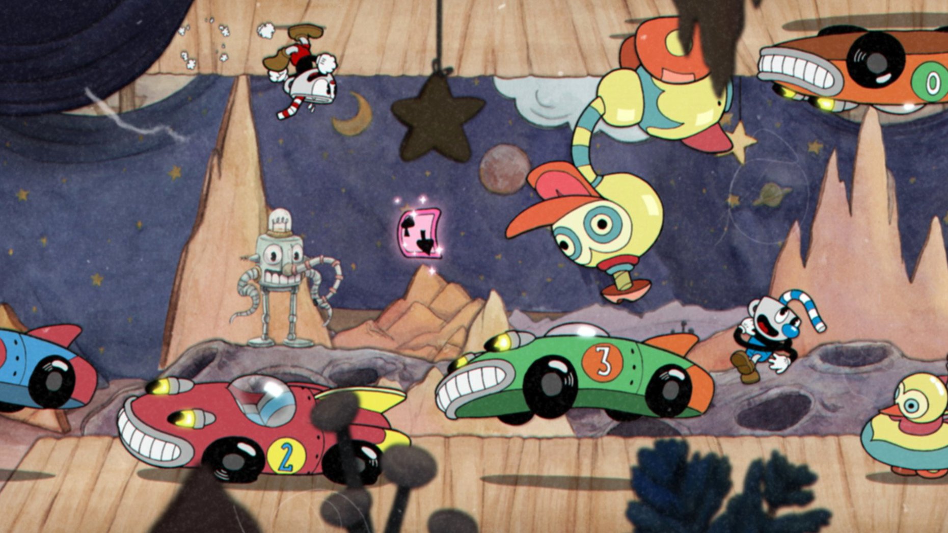 Cuphead 1.3.3 DLC — view 2 Cuphead interface, view 2