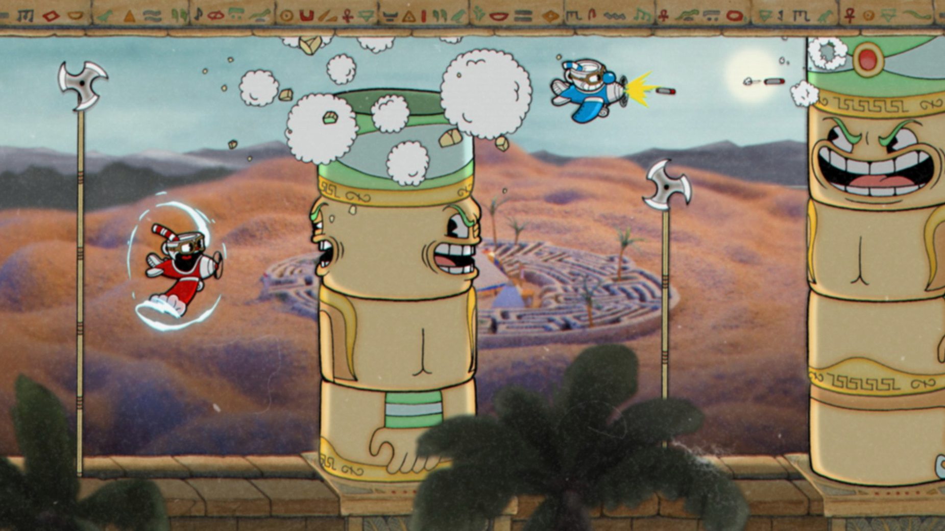 Cuphead 1.3.3 DLC — view 3 Cuphead interface, view 3