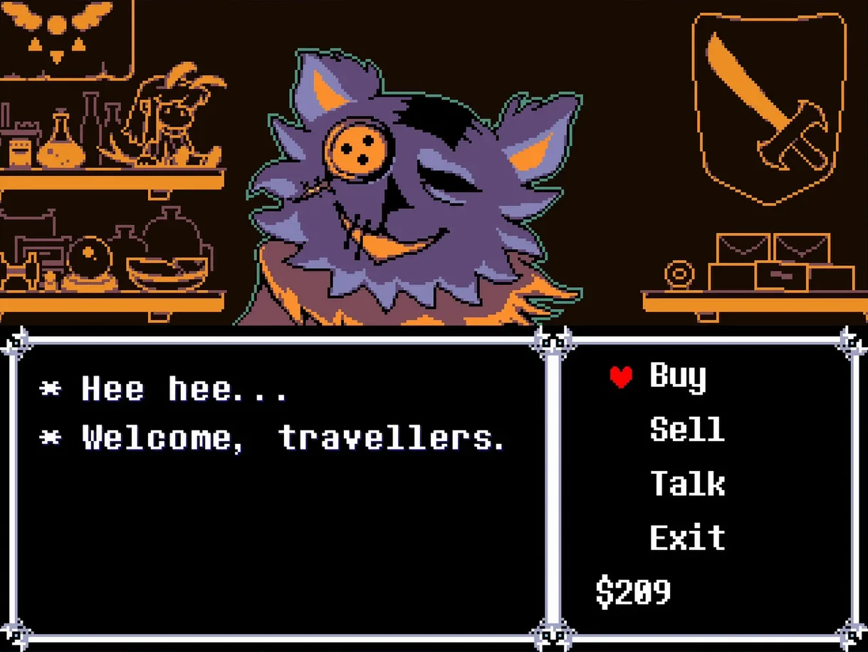 DELTARUNE gallery image 1 download deltarune for mac: main window