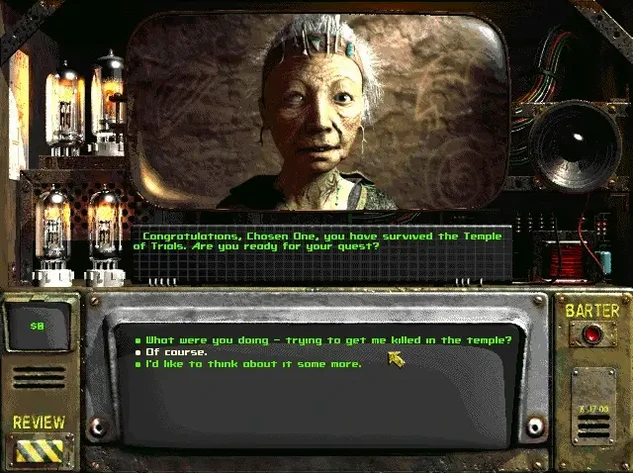 Fallout 2 1.02.GOG.v1.77792 — view 5 Fallout 2 interface, view 5