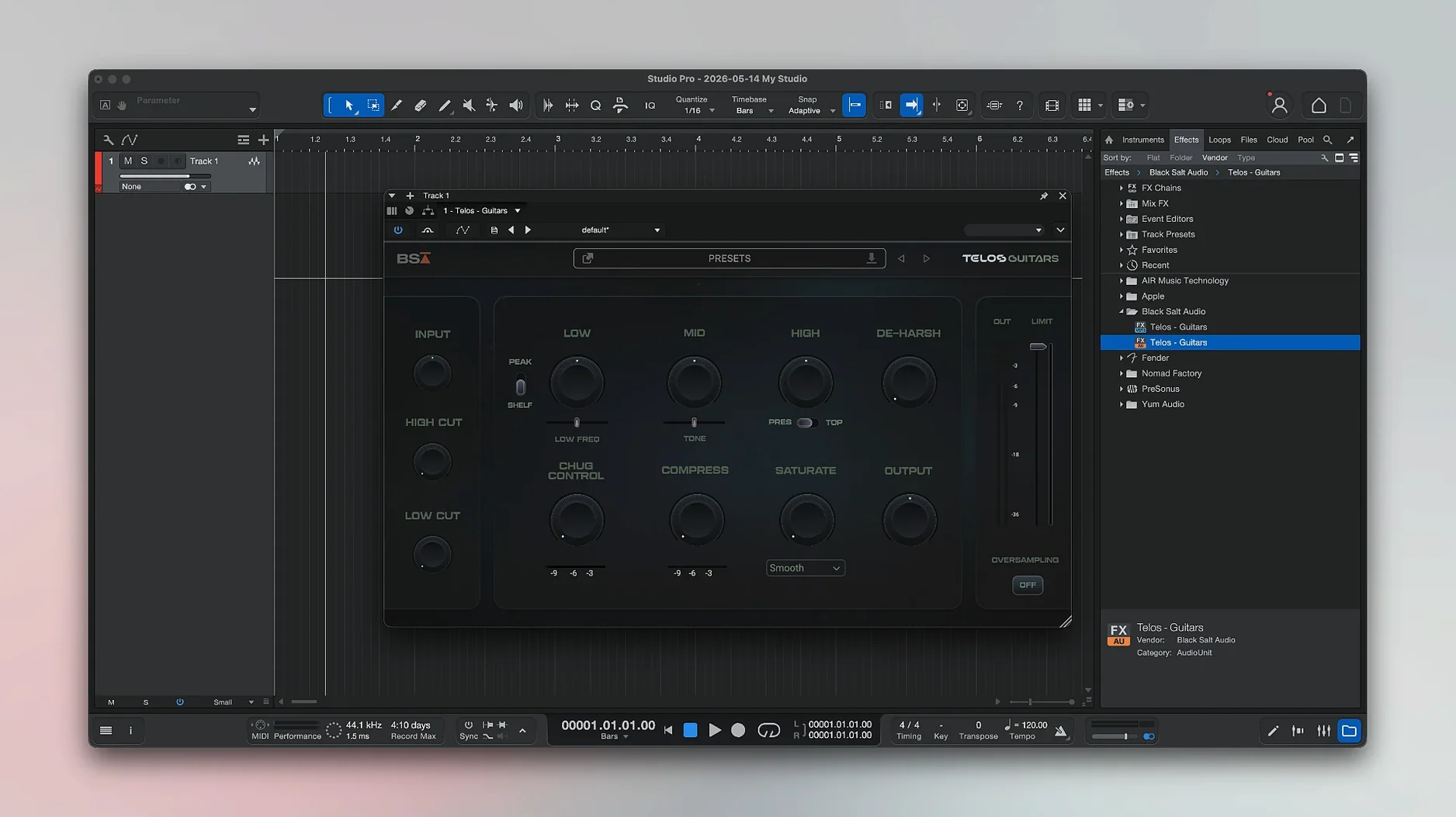 Fender Studio Pro gallery image 4 Fender Studio Pro view #4