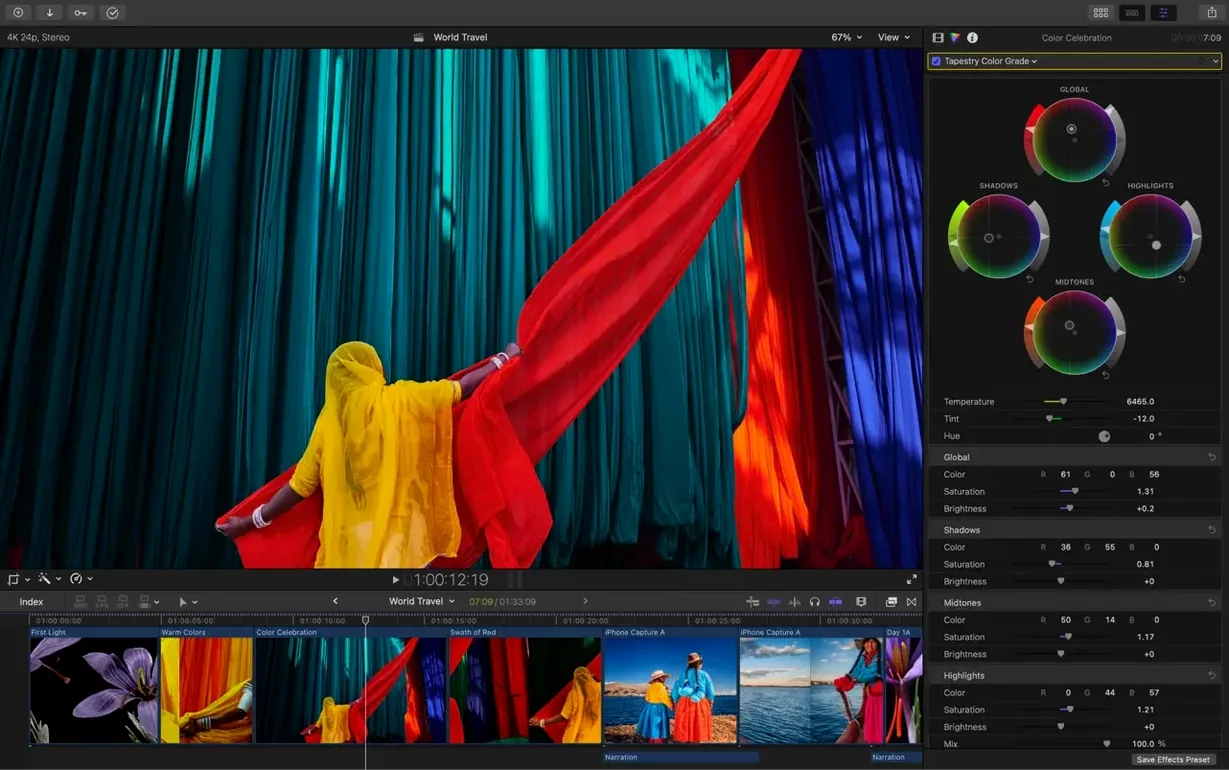 Final Cut Pro 12.3 CS — view 1 final cut pro in macOS