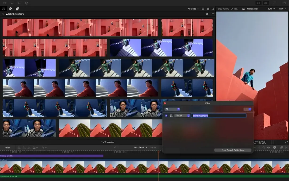 Final Cut Pro 12.3 CS — view 3 Final Cut Pro interface, view 3