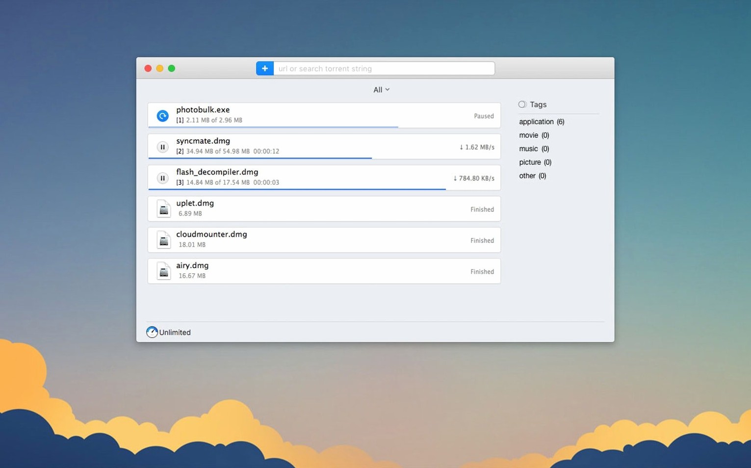 Folx Pro 5.34 — view 3 Folx Pro interface, view 3