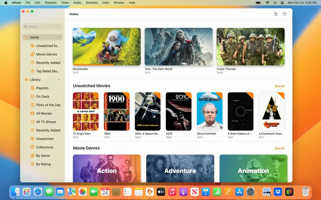 Infuse Pro gallery image 1 infuse crack in macOS