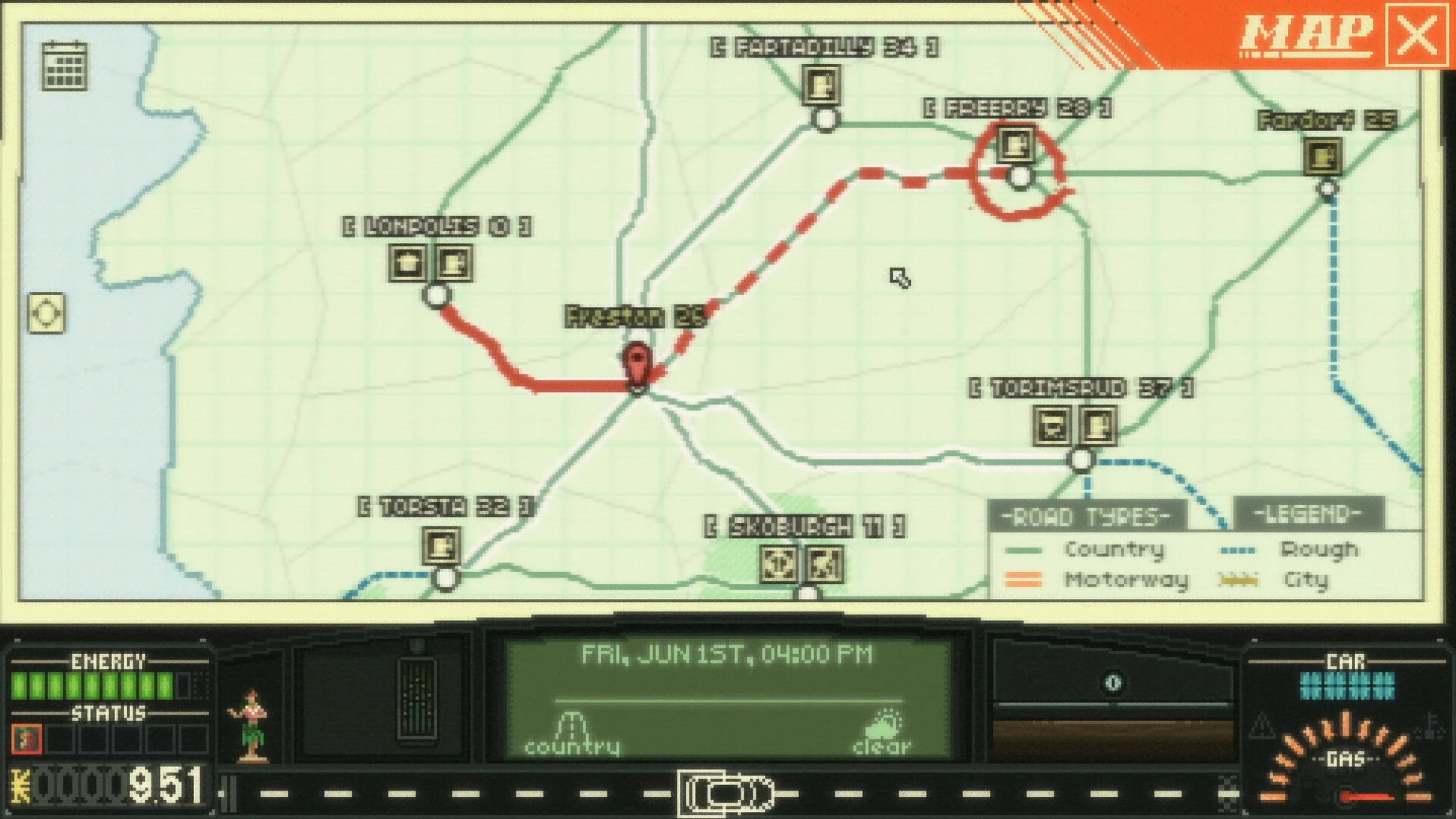 Keep Driving 1.3.1.1d — view 4 Keep Driving interface, view 4