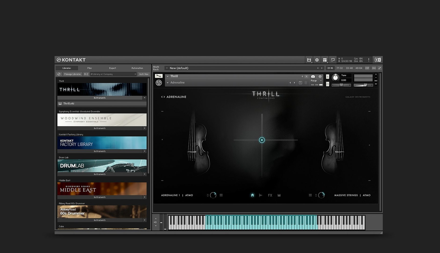 Kontakt 8.13.1 — view 2 Kontakt interface, view 2