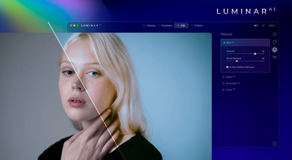 Luminar AI 1.5.5 — view 1 luminar ai torrent: main window