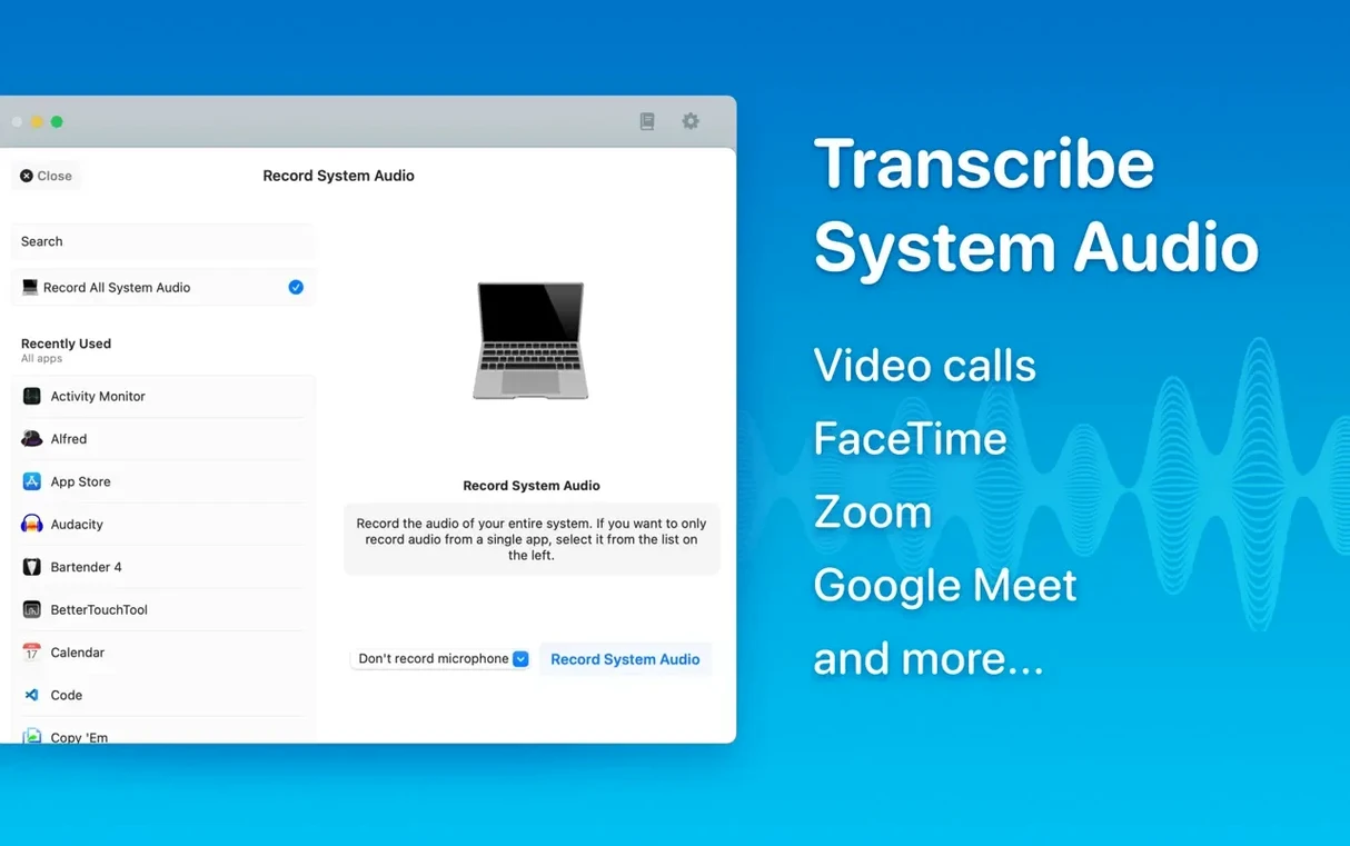 MacWhisper 15.3 — view 5 MacWhisper interface, view 5