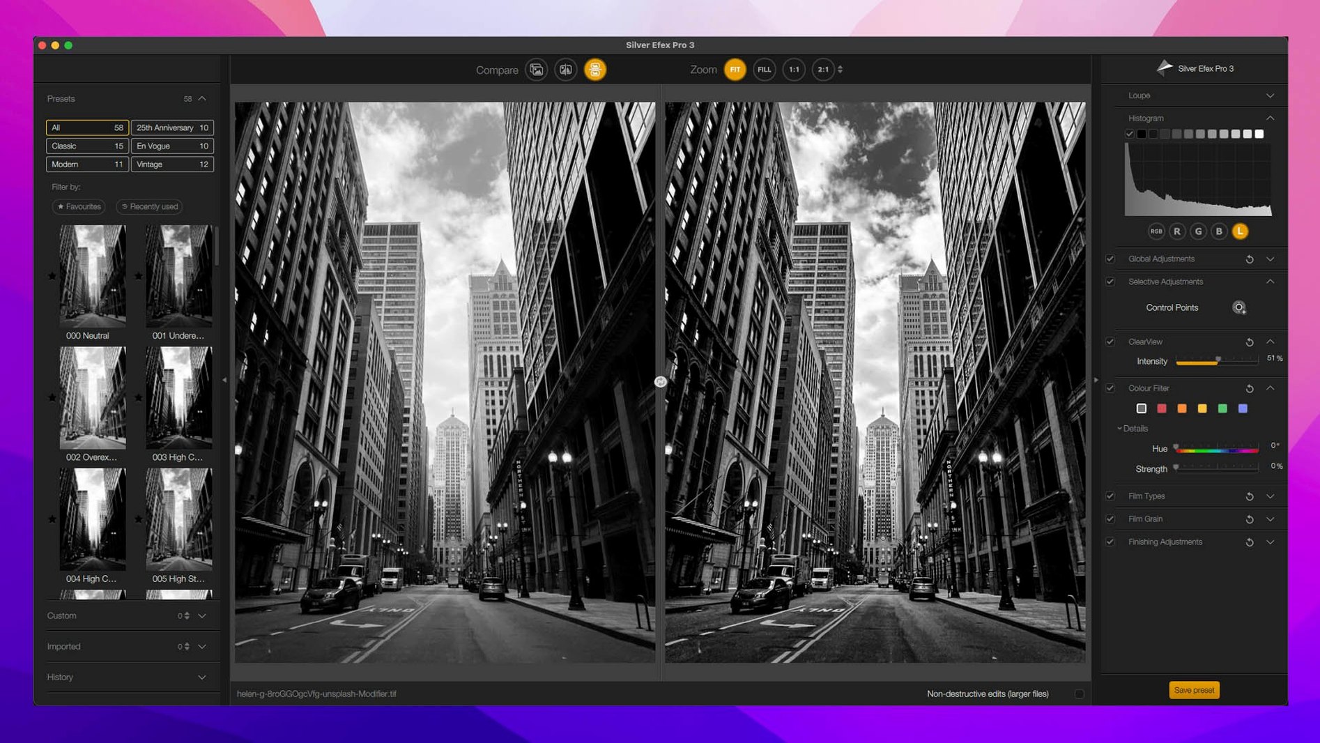 Nik Collection 9.0 — view 1 nik collection mac torrent in macOS