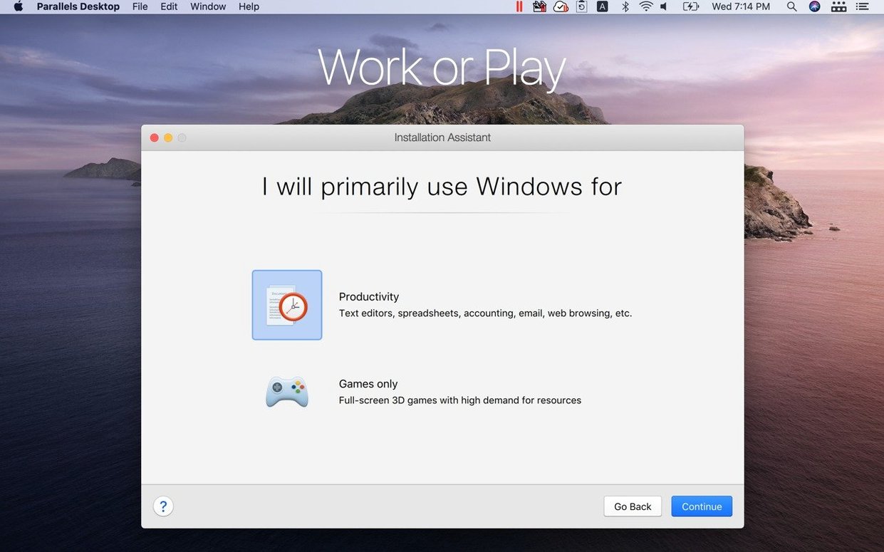 Parallels Desktop 27.0.2-58673 — view 4 Parallels Desktop interface, view 4