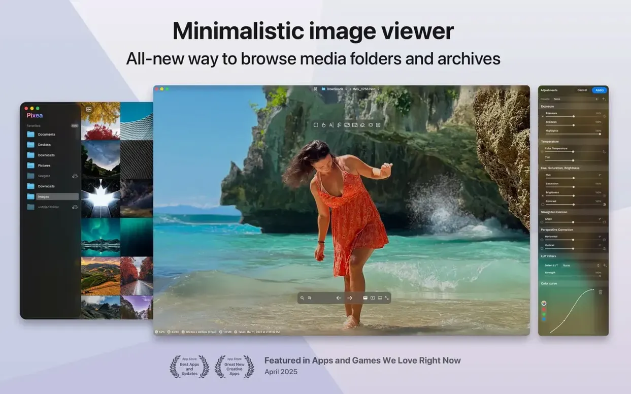 Pixea Plus 8.3.0 — view 1 pixea plus: main window