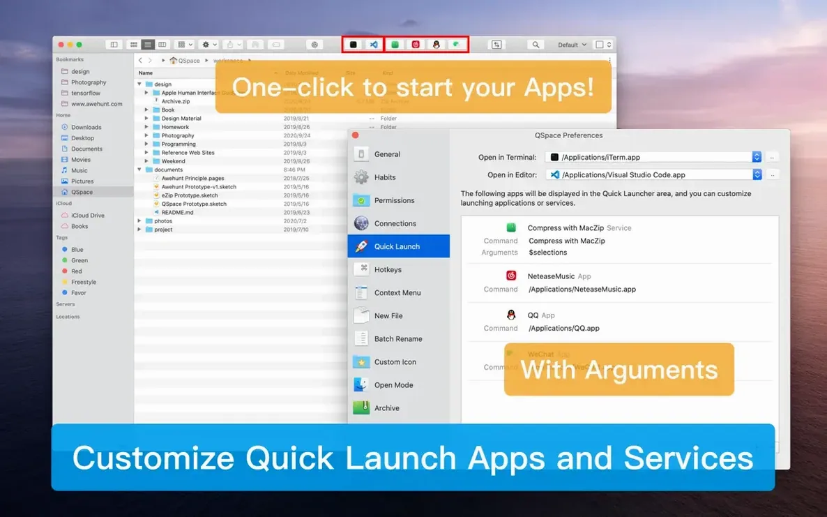 QSpace Pro 7.0.4 — view 1 qspace pro mac torrent in macOS
