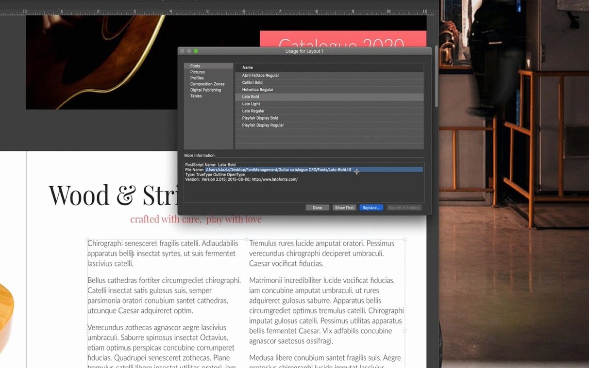 QuarkXPress 22.0.1 — view 4 QuarkXPress interface, view 4