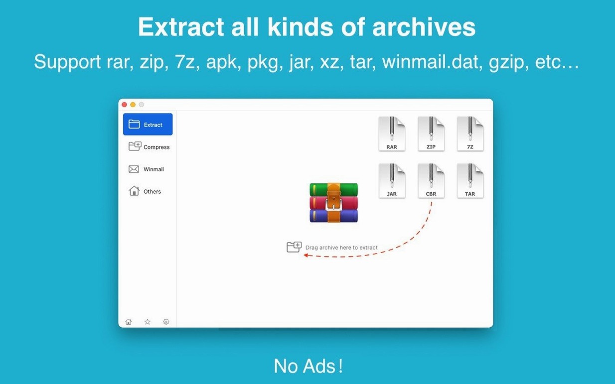 RAR Extractor 13.9.6 — view 4 RAR Extractor interface, view 4