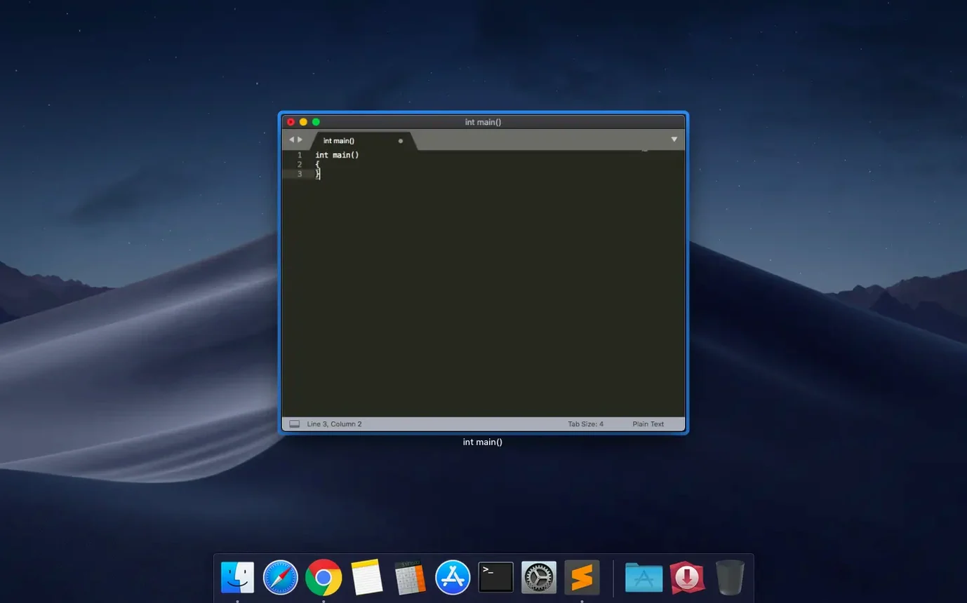 Sublime Text 4.0 Build 4215 — view 1 sublime text torrent in macOS