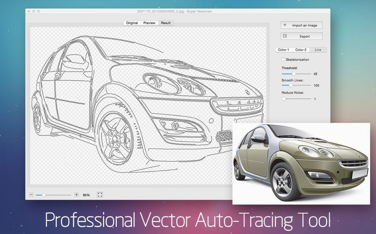 Super Vectorizer Pro gallery image 1 super vectorizer pro crack in macOS