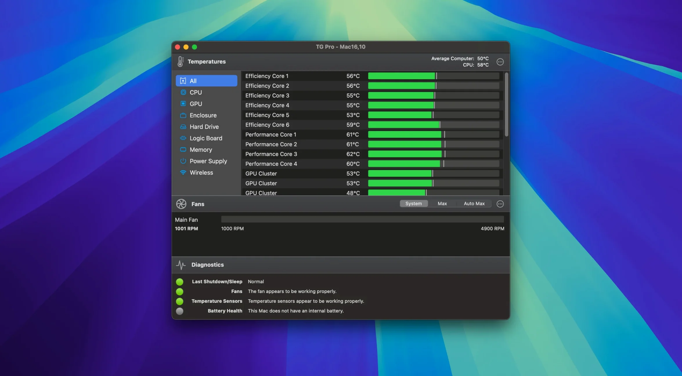 TG Pro gallery image 1 tg pro torrent in macOS