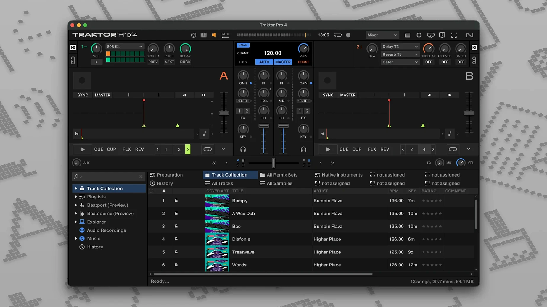 Traktor Pro 4.5.1.21 — view 2 Traktor Pro interface, view 2