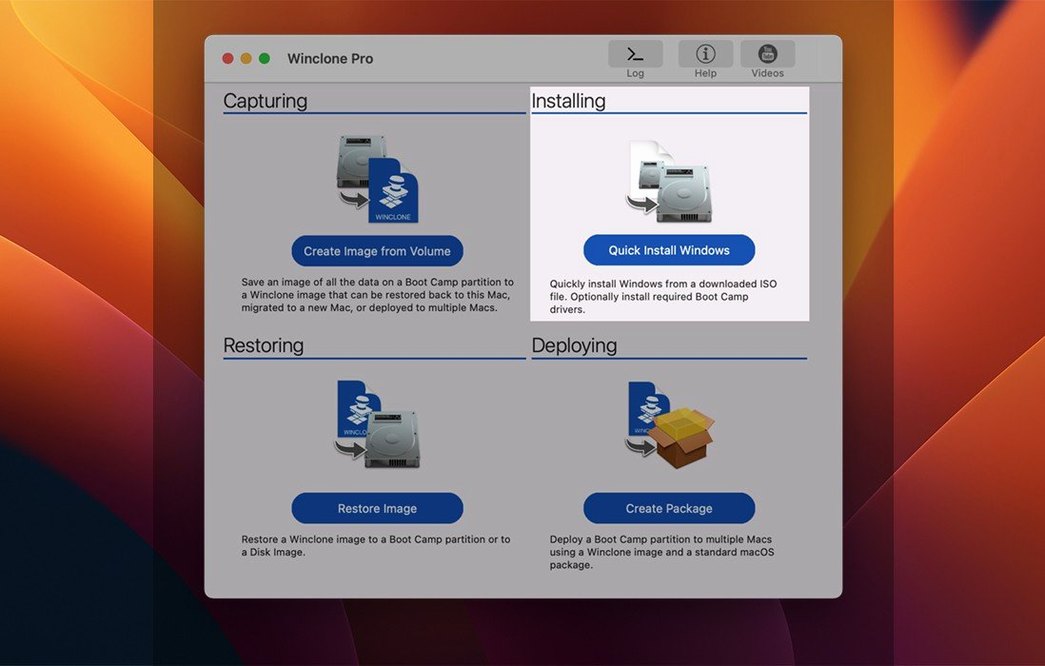 Winclone Pro gallery image 3 Winclone Pro view #3