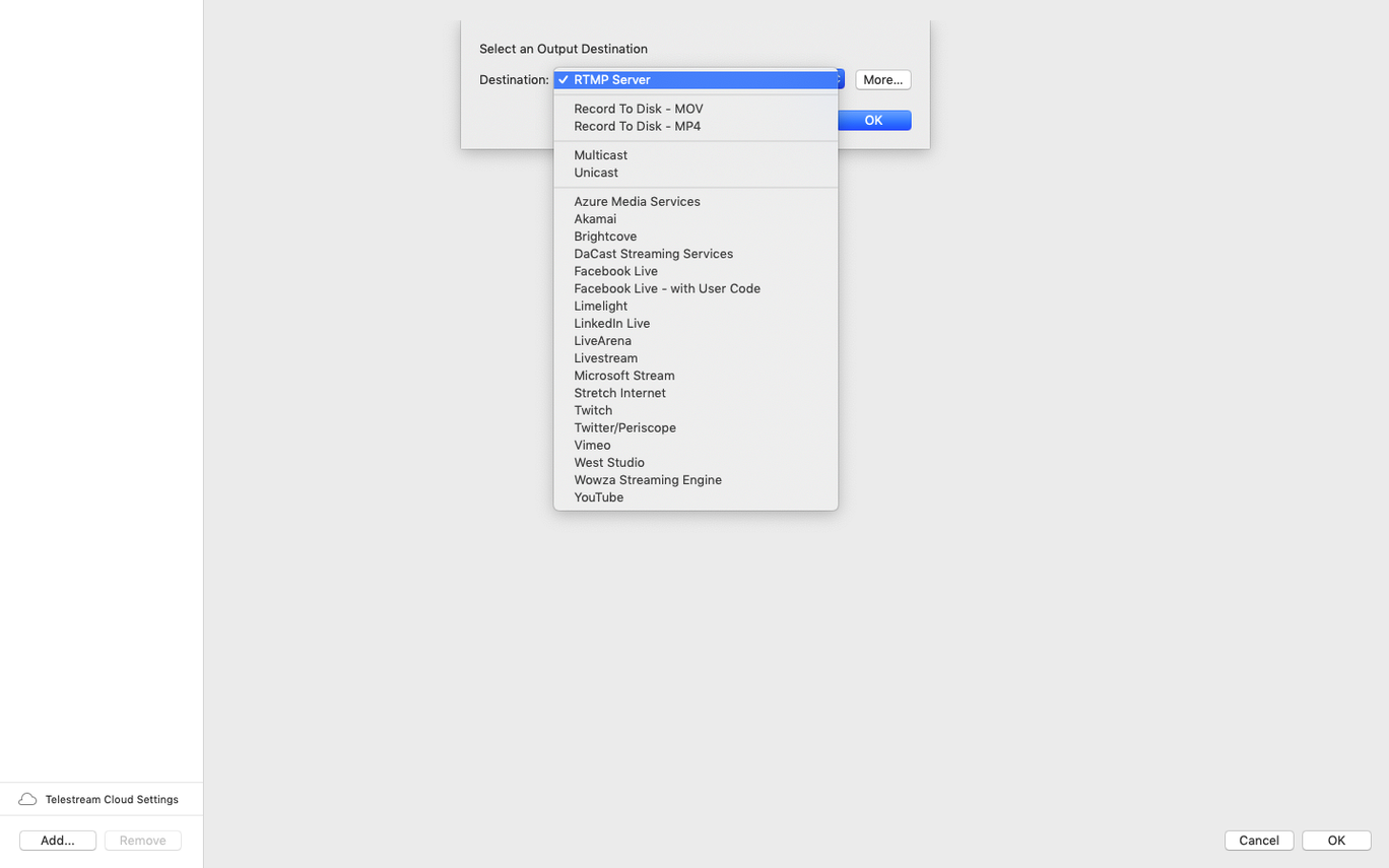 Wirecast Pro 16.5.4 — view 3 Wirecast Pro interface, view 3